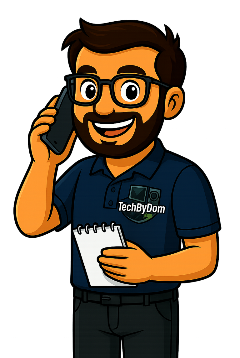 Dom calling TechByDom Dom calling TechByDom