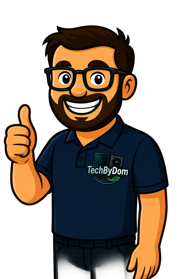 Dom giving thumbs up for secure IT recycling Dom giving thumbs up for secure IT recycling